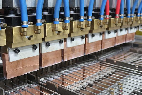 HWASHI 자동 와이어 메시 패널 케이지 용접 제조 기계 라인 2