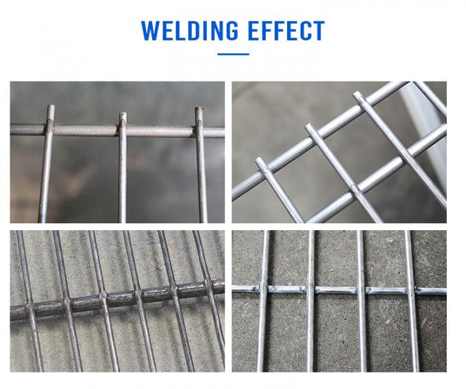 HWASHI 자동 와이어 메시 패널 케이지 용접 제조 기계 라인 6