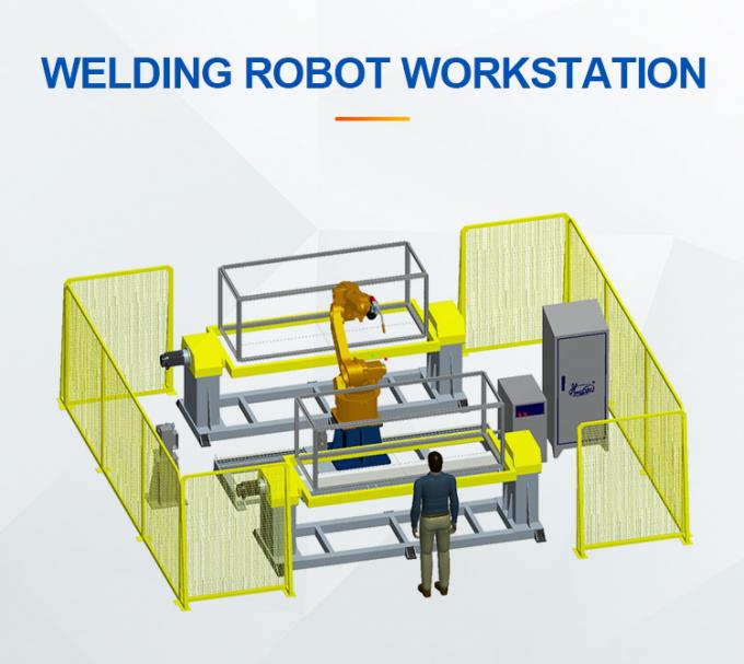 Hwashi 신상품 배터리 에너지 저장 캐비닛 자동 용접 및 밀링 스테이션 로봇 케이스 2