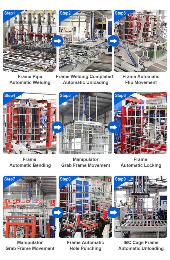 IBC 케이지 용접 기계 자동 케이지 용접 기계의 예비 부품 2