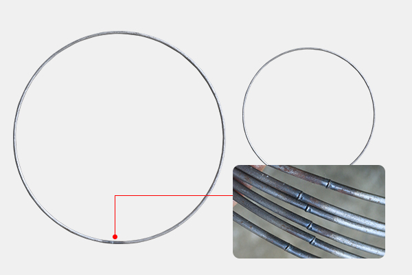 정밀한 와이어 분포와 함께 내부 고리를 위한 자동 스팟 용접 기계 2