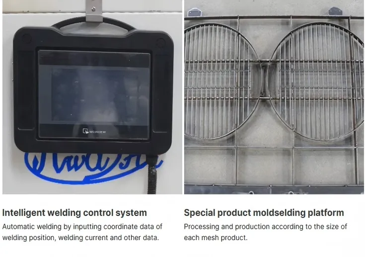 XY 축 와이어 용접 기계 고속 완전 자동 안전 울타리 패널 와이어 메시 용접 기계 1