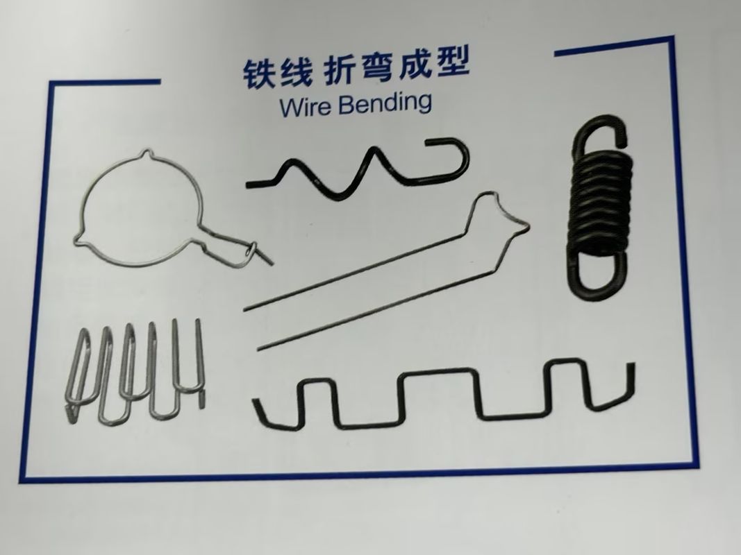 금속 2d Cnc 와이어 굽기 기계 철 접기 기계 와이어 젤리화 와이어 형성