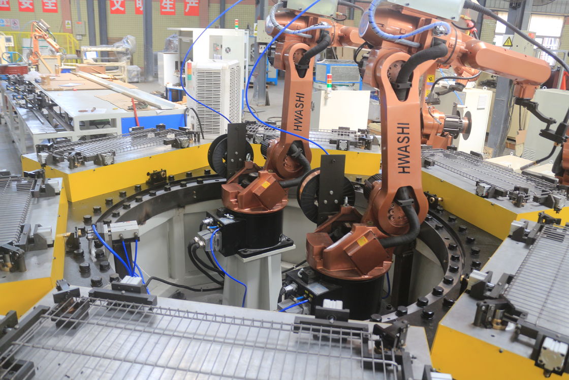 6 축 산업 MIG 용접 로봇 저장 용 waya shelf corner shelf welding robot