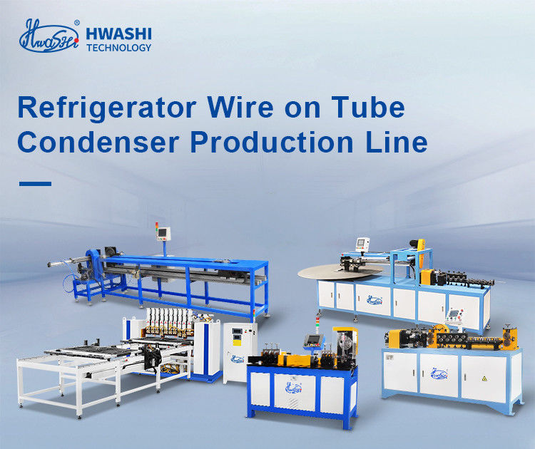 Fully Automatic Refrigerator Condenser Welding and Bending Production Line Labor Saving