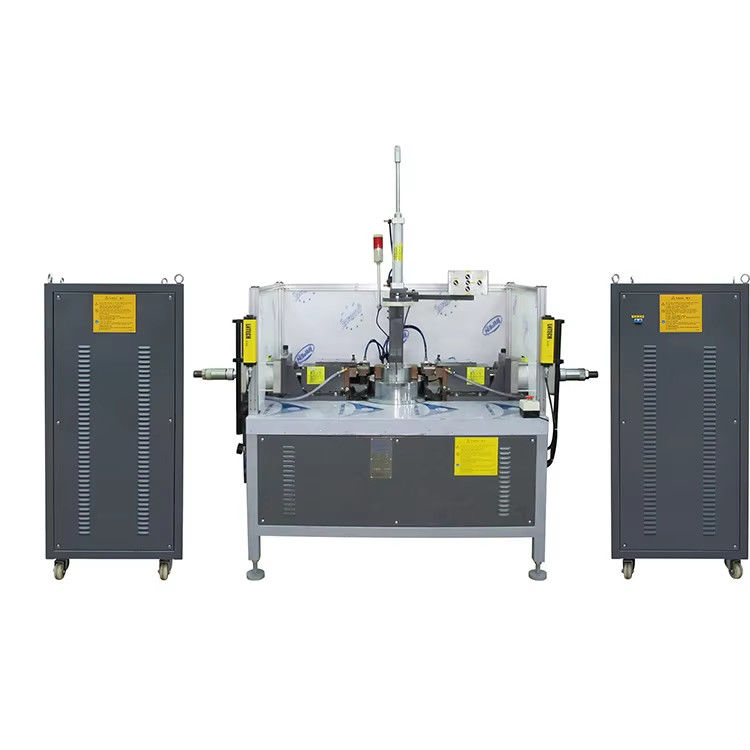 HWASHI 20KVA 스테인리스 스틸 냄비 손잡이와 귀 수평 엉덩이 용접 기계 요리 기구 접시 요리용 스팟 용접기