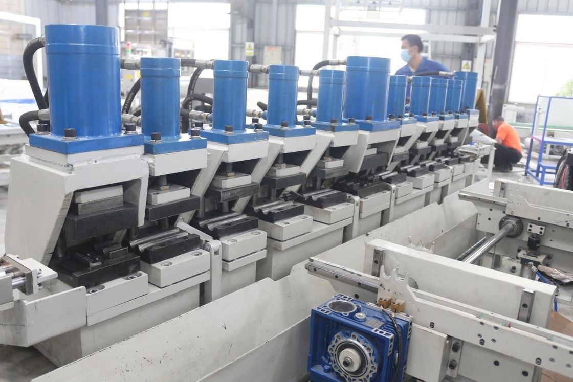 IBC 프레임 튜브를 위한 Hwahsi 자동 IBC 짧은 튜브 압축 및 형성 기계