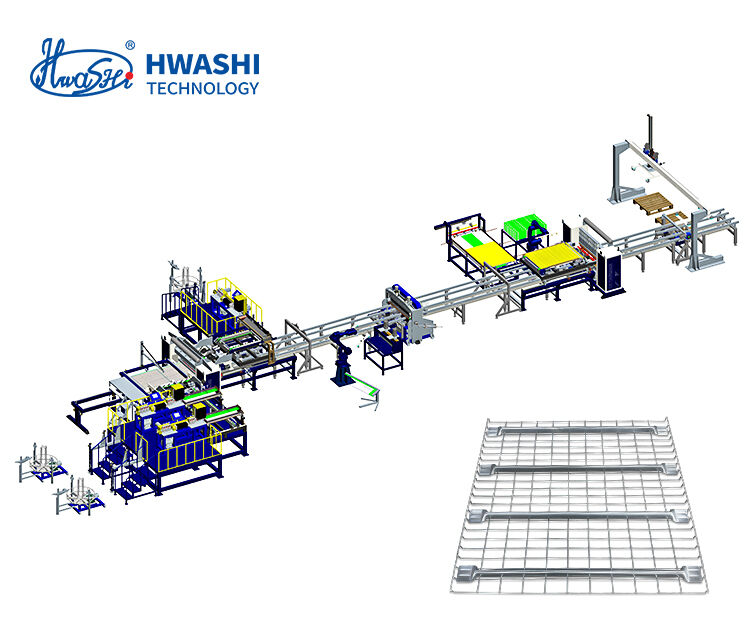 IBC 케이지 자동 생산 기계 2000kg 무게 24/7 연속 작동 및 시간당 80 케이지