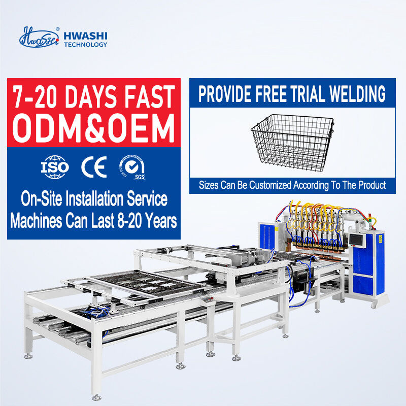 Automatic Wire Mesh Welding Machine with 1 Year Warranty Double-Layer Feeder and Automatic Wire Filling System