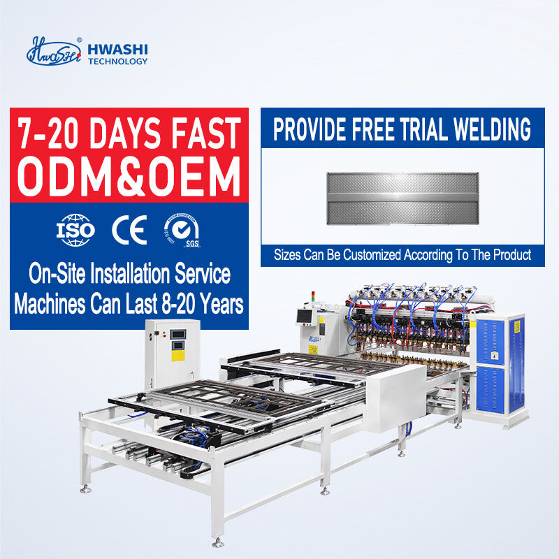 PLC 제어 380V 2상 멀티 헤드 스폿 용접기 (3+3mm 용접 두께의 도어 패널용)