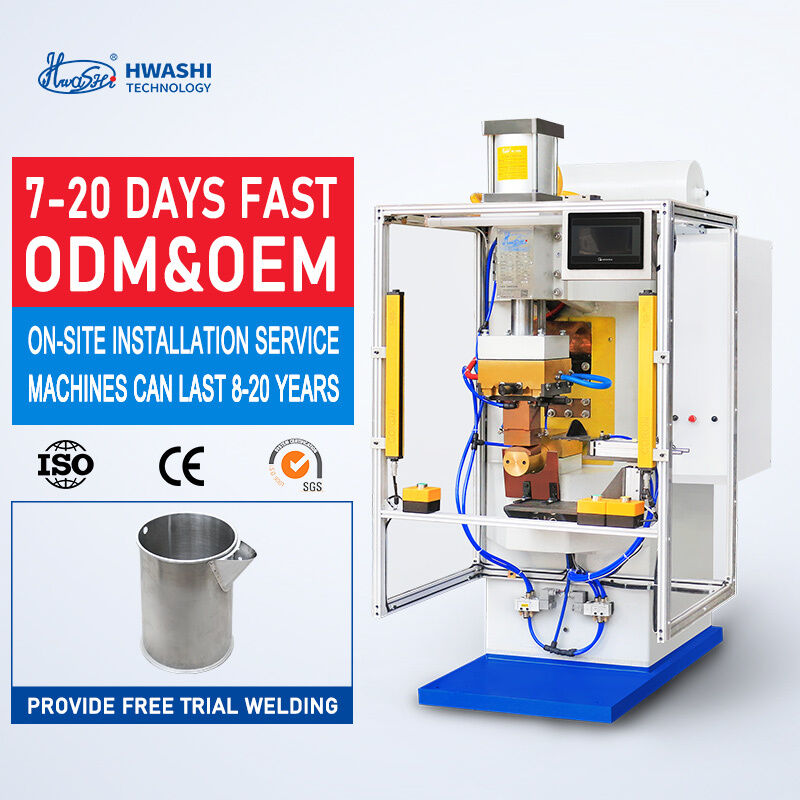 HWASHI 75KVA Power Vertical Type Medium Frequency Inverter Spot Welding Machine CE/CCC/ISO Certified