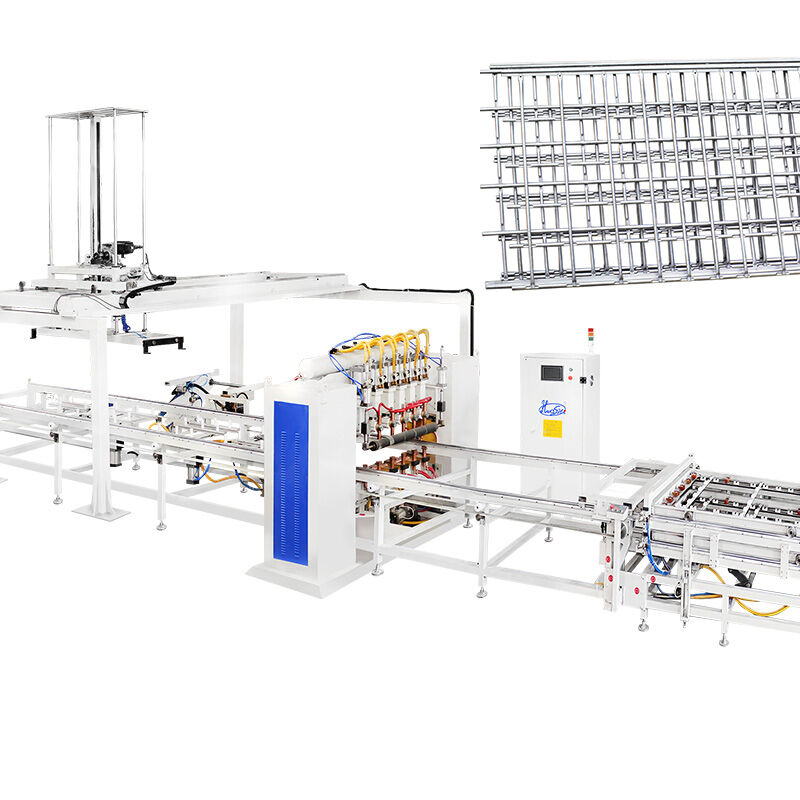 製品に合わせて設計された電動電源IBCケージ溶接生産ライン、溶接プロセスを保証